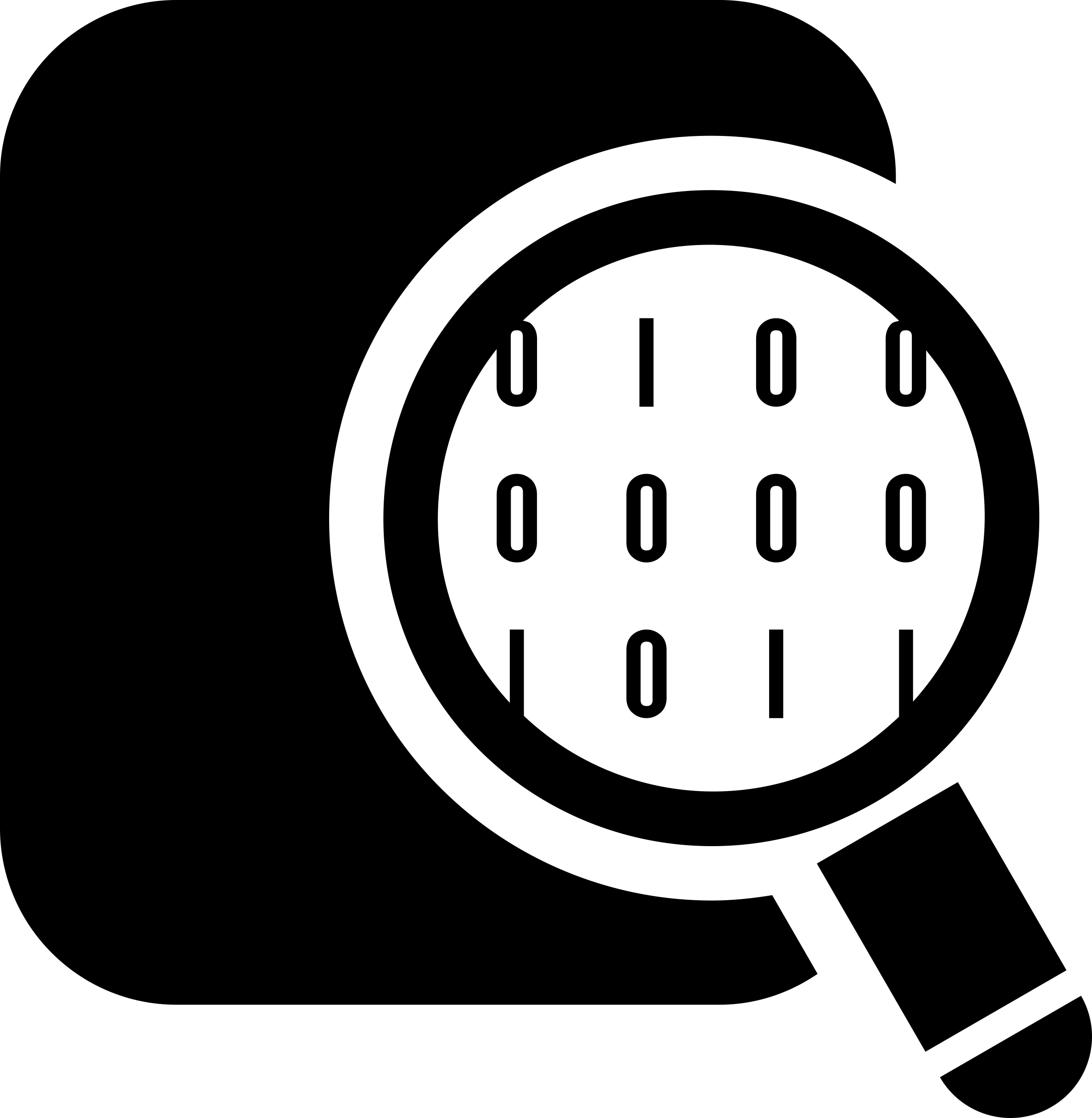 Data Search Outline Svg File Free Vectors